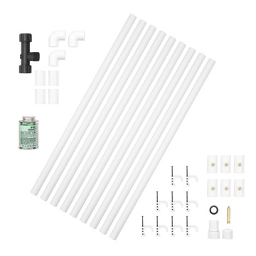16009 Kit de refroidissement par brouillard Cobra comprenant des tuyaux de buses de brumisation 